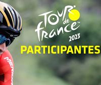 Listado oficial de participantes y dorsales del Tour de Francia 2023