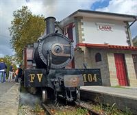 El Museo Vasco del Ferrocarril de Euskotren pondrá en circulación tres trenes de vapor este fin de semana