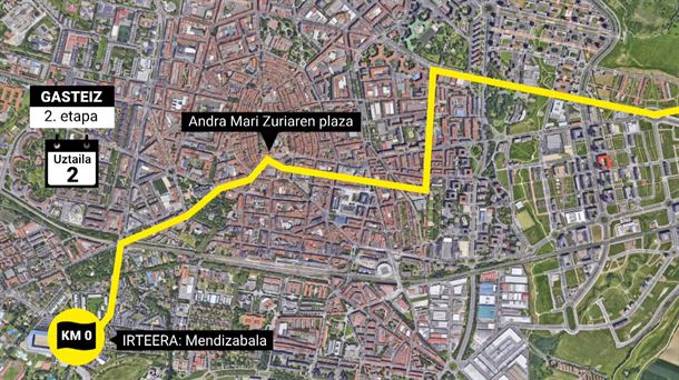 Comienzan en Vitoria-Gasteiz las restricciones por el Tour de Francia