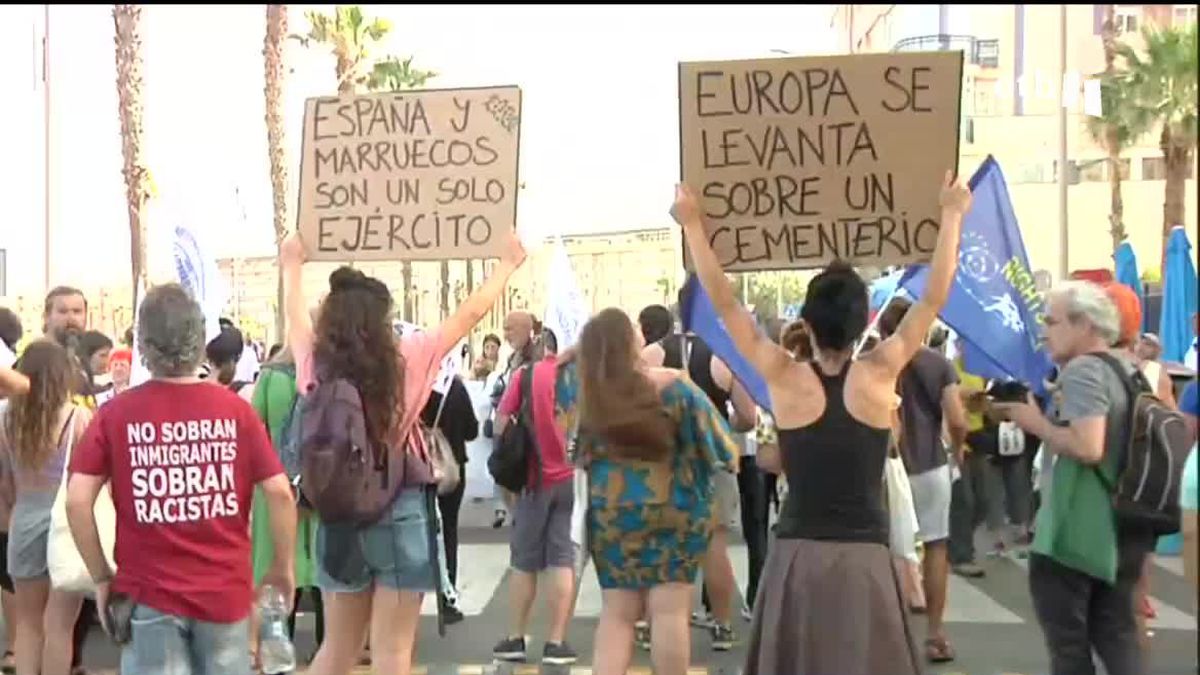 Cientos de personas denuncian que un año después de la masacre de Melilla no se han depurado responsabilidades