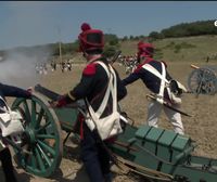 Más de 200 actores recrean en Nanclares de la Oca la Batalla de Vitoria de 1813