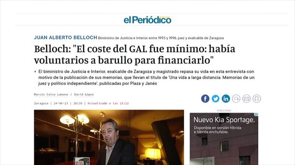 El Periodico de Aragon egunkariaren elkarrizketa, euren webean.