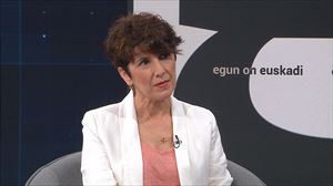 Maribel Vaquero, en ETB. Foto: EITB