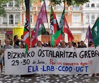La Hostelería de Bizkaia retoma sus movilizaciones por un nuevo convenio con una manifestación el día 24 