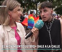 Salimos con el movimiento LGTBIQ+ a manifestarnos a las calles de San Sebastián y Pamplona