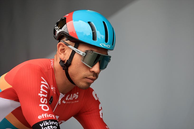 Caleb Ewan 1. etapan. Argazkia: EFE