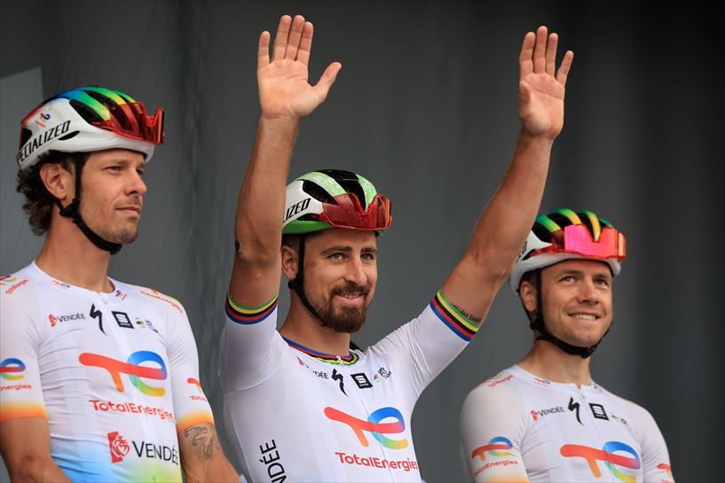 Peter Sagan 1. etapan. Argazkia: EFE