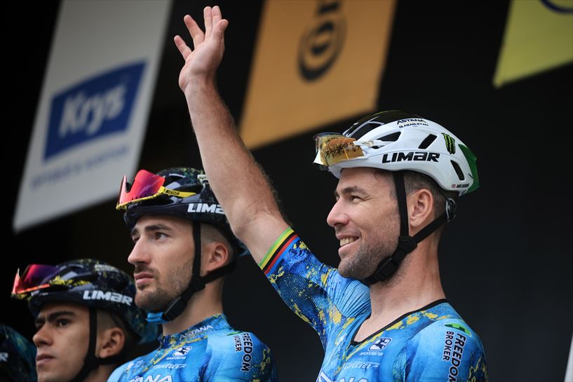 Mark Cavendish 1. etapan. Argazkia: EFE