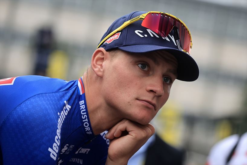 Mathieu Van Der Poel 1. etapan. Argazkia: EFE