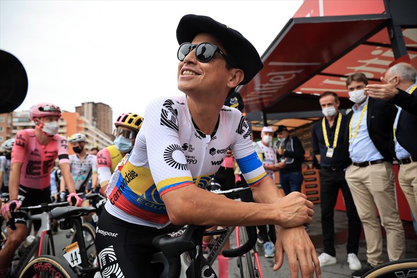 Esteban Chavez 1. etapan. Argazkia: EFE