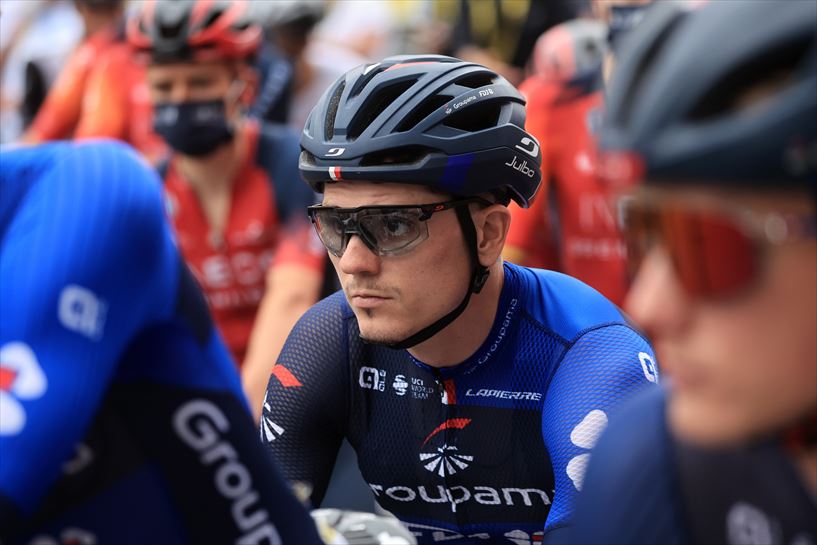 David Gaudu 1. etapan. Argazkia: EFE