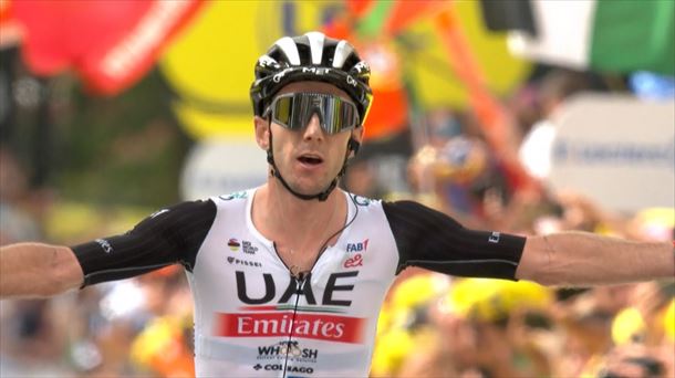 Adam Yates, Frantziako Tourrean lortutako garaipenean