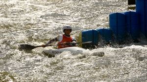Chourrautek ez ditu final-laurdenak gainditu kayak krosean eta Lazkano C1eko finaletik at geratu da
