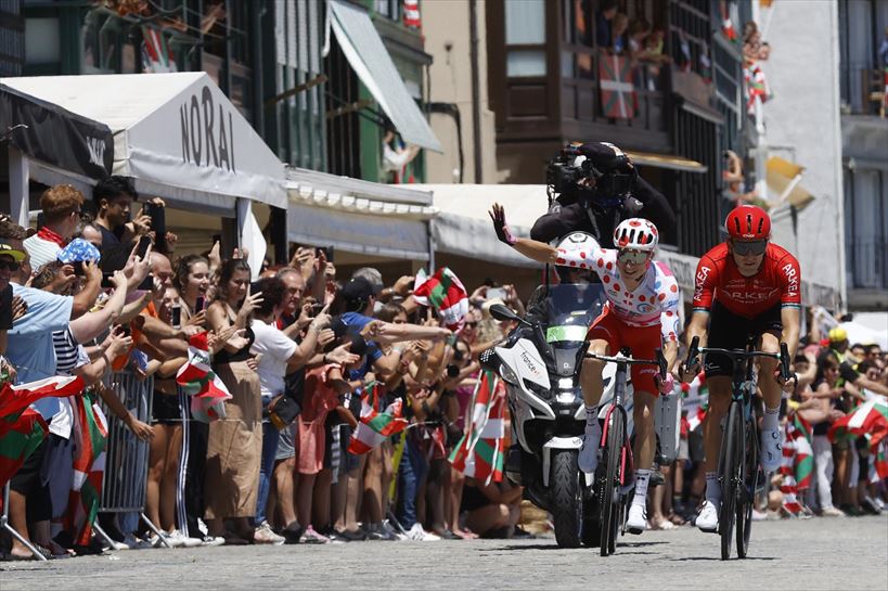 Laurent Pichon eta Neilson Powless, Lekeition. Argazkia: EFE