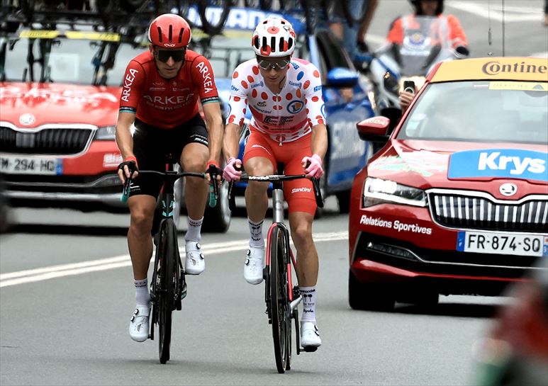 Laurent Pichon eta Neilson Powless. Argazkia: EFE