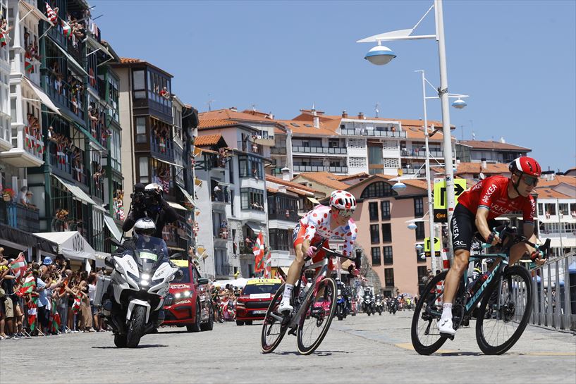 Laurent Pichon eta Neilson Powless, Lekeition. Argazkia: EFE