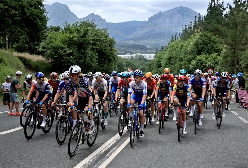 Tropela 3. etapan zehar. Argazkia: EFE