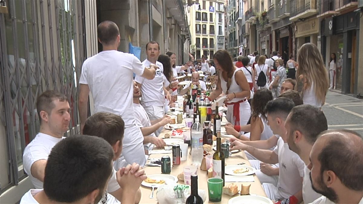 Peñen gosaria. EITB Mediaren bideo batetik ateratako irudia.