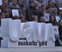 UEMA reclama a las instituciones dotar de respaldo legal sólido el proceso de revitalización del euskera