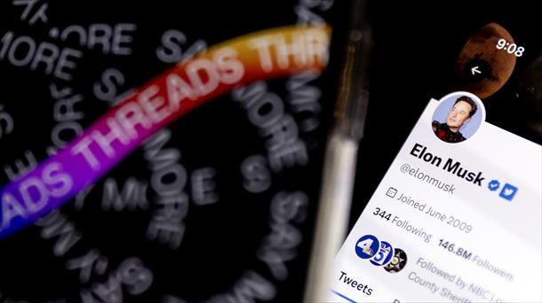 La nueva red social de Meta, Threads, quiere competir con Twitter. Foto: EFE