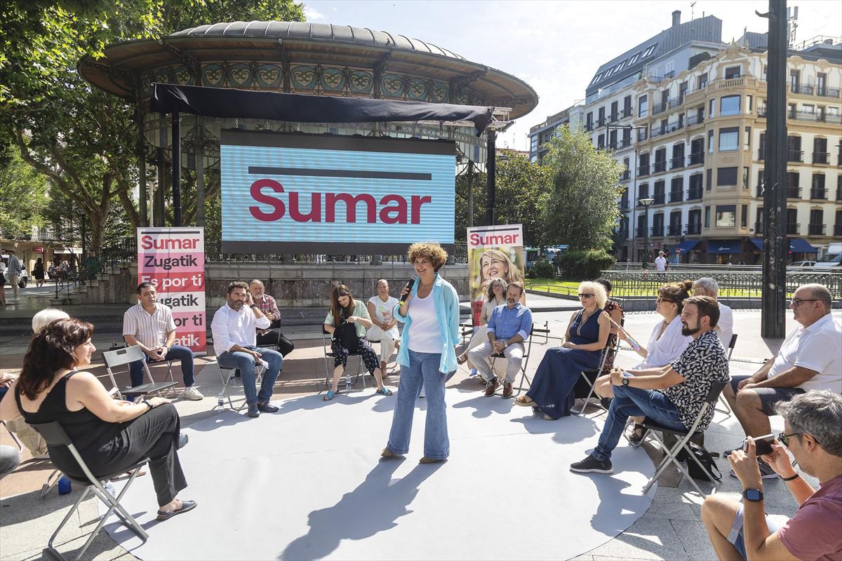 Pilar Garrido, Sumarren Gipuzkoako zerrendaburua, Donostiako ekitadian