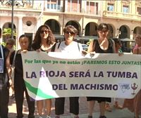 Minuto de silencio y concentración en Logroño contra el asesinato machista de este sábado