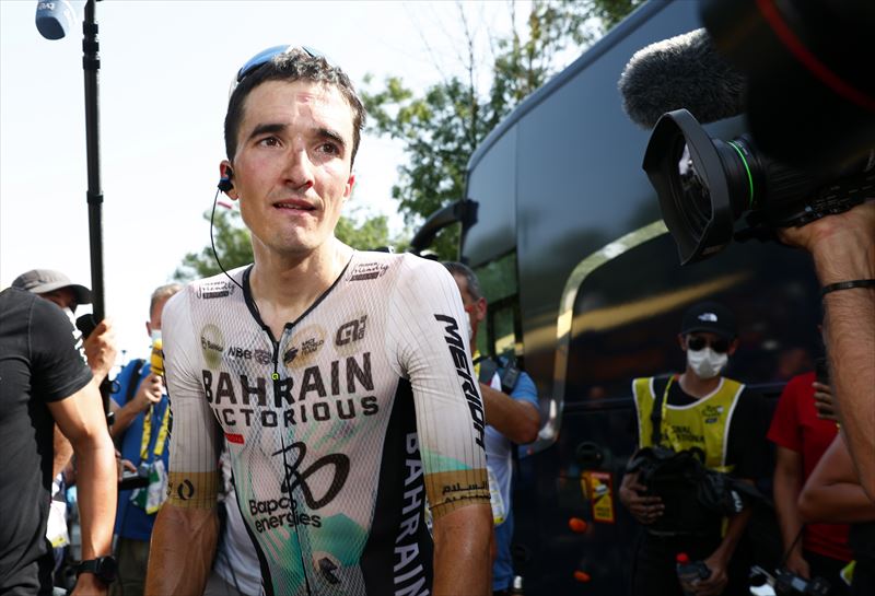  Pello Bilbao, 10. etapako irabazlea. Argazkia: EFE