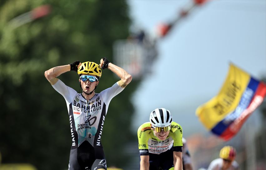  Pello Bilbao 10. etapa irabazten. Argazkia: EFE