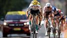 El esprint final que da a Pello Bilbao la victoria en la 10ª etapa del Tour de Francia