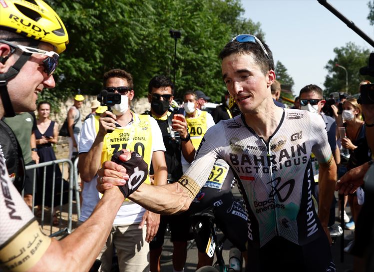 Pello Bilbao, 10. etapako irabazlea. Argazkia: EFE