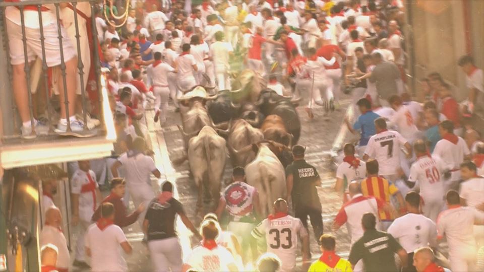 Encierro del 12 de julio de 2023.