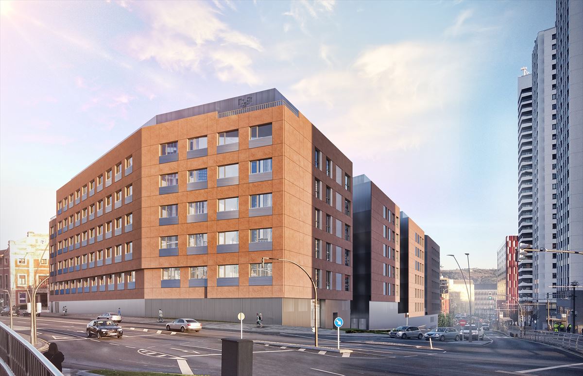 Nuevo edificio de la faculta de Medicina en Basurto (Bilbao). Imagen: UPV/EHU