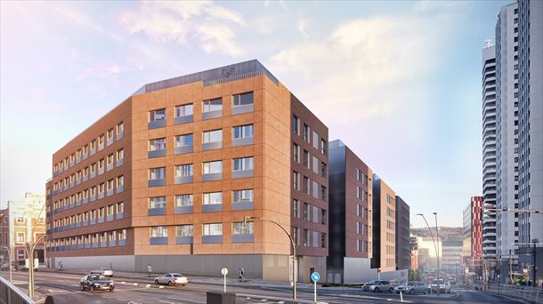 Nuevo edificio de la faculta de Medicina en Basurto (Bilbao). Imagen: UPV/EHU