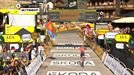 Carlos Rodriguezek irabazi duen 14. etapako azken kilometroa 