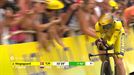 Los mejores momentos del espectacular duelo entre Vingegaard y Pogacar en la crono del Tour de Francia