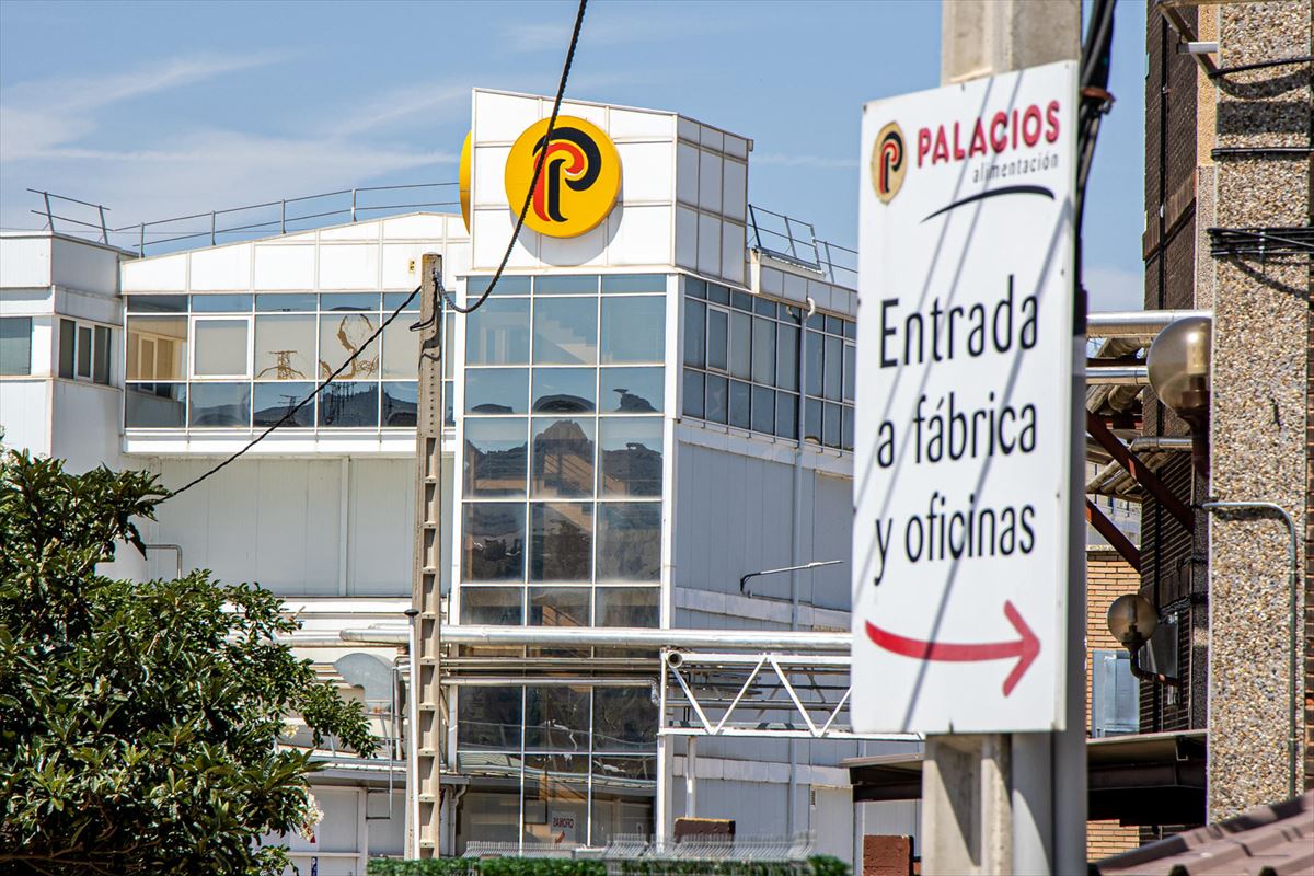 La fábrica Palacios, en la localidad de Albelda de Iregua (La Rioja). Foto: EFE