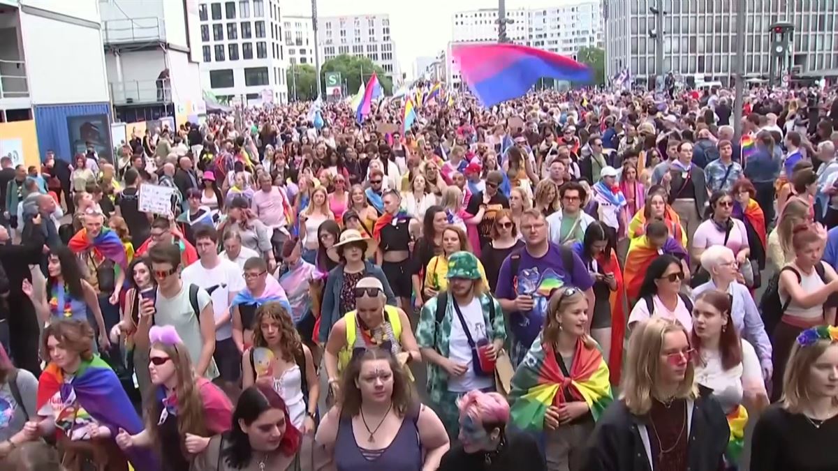 Desfile del Orgullo en Berlín.