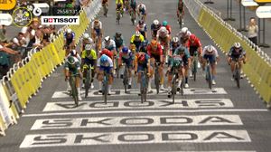 El último kilómetro de la 21ª etapa del Tour de Francia 