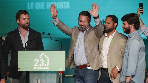 El líder de la formación ultraderechista Vox, Santiago Abascal. Foto: EFE