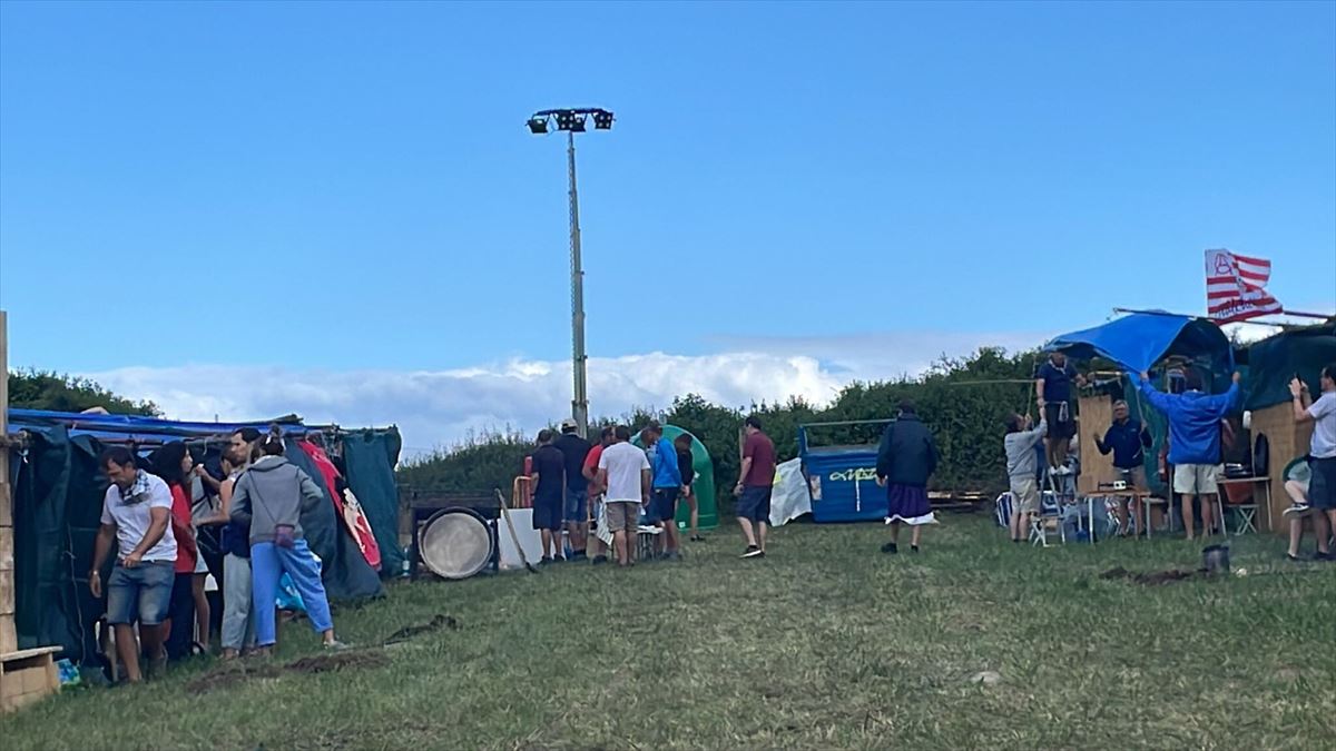 Día de Paellas, en Aixerrota (Getxo).