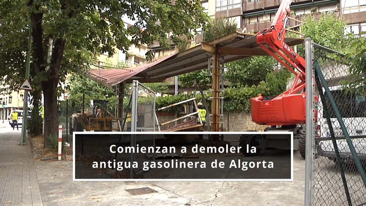 Gasolinera de Algorta.