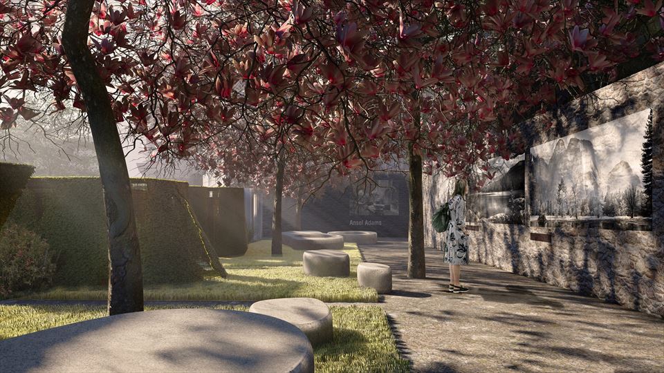 "El Jardín de las Memorias", ganadora del concurso de proyectos para el antiguo cementerio de Begoña, en Bilbao.