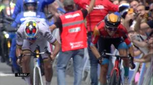 Remco Evenepoelek eta Pello Bilbaok garaipena lortzeko izandako lehia