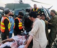 Gutxienez 40 pertsona hil dira Pakistanen izandako atentatu suizida batean