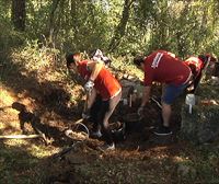 Comienzan las excavaciones arqueológicas en la zona donde se rompió el Cinturón de Hierro de Bilbao