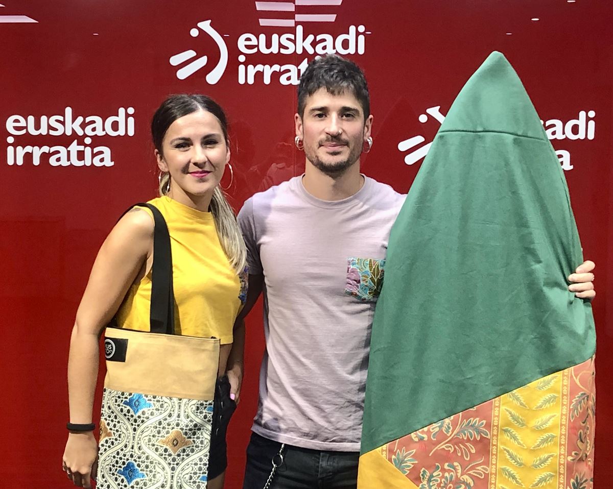 Maria Gorostiola eta Jon Kustodio, Kusto Basque Countryren arduradunak