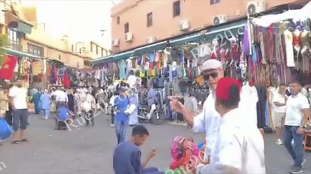 El presidente del Gobierno español en funciones, Pedro Sánchez, en Marrakech. Imagen: EFE