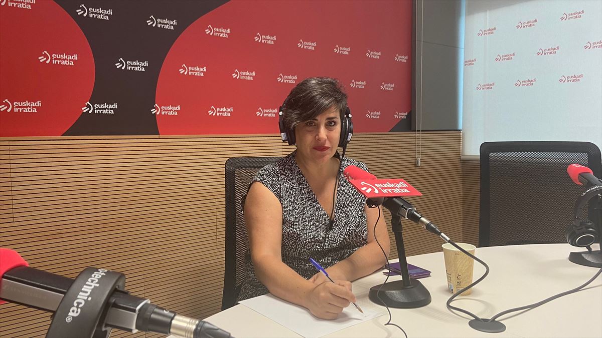 Maria Solana, gaur, Euskadi Irratian. 
