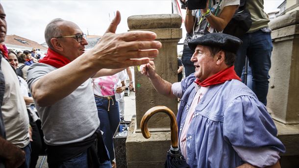 Celedón, en la bajada.