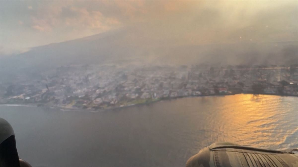 Incendios en Maui (Hawái, Estados Unidos).